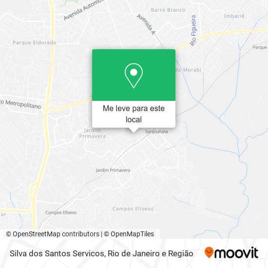 Silva dos Santos Servicos mapa