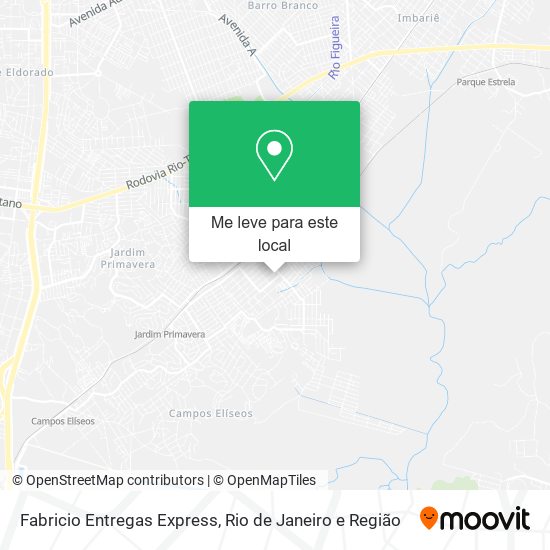 Fabricio Entregas Express mapa