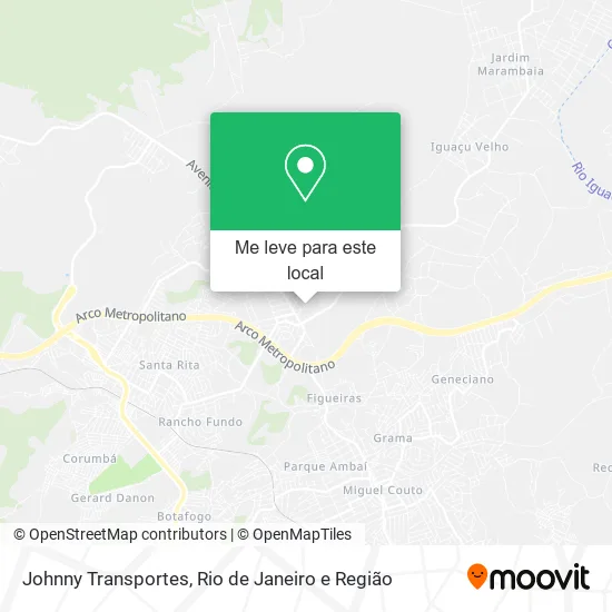 Johnny Transportes mapa