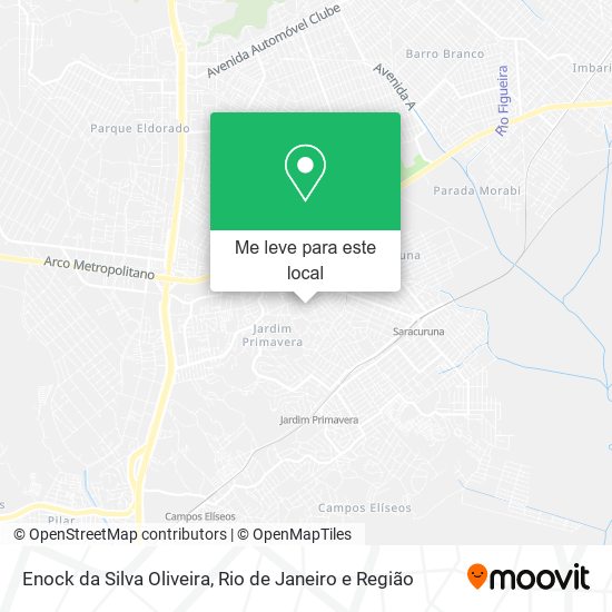 Enock da Silva Oliveira mapa