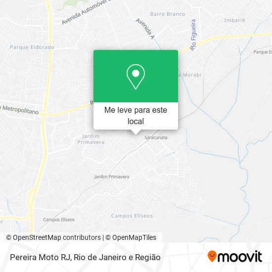 Pereira Moto RJ mapa