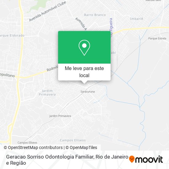 Geracao Sorriso Odontologia Familiar mapa