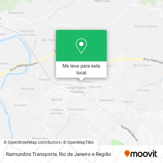 Raimundos Transporte mapa