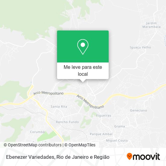 Ebenezer Variedades mapa