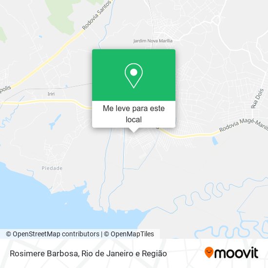 Rosimere Barbosa mapa