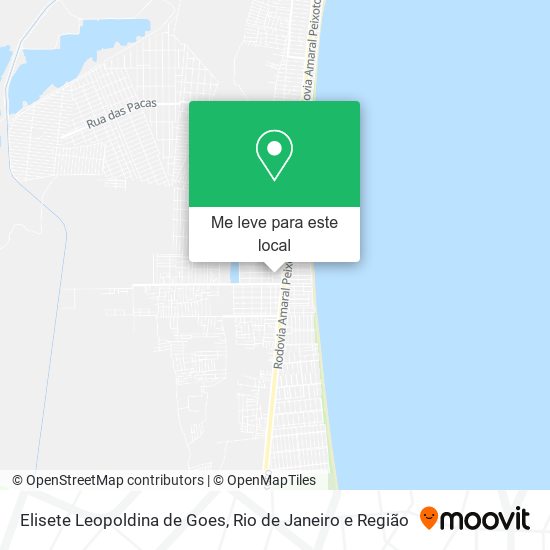 Elisete Leopoldina de Goes mapa