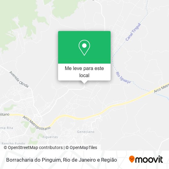 Borracharia do Pinguim mapa