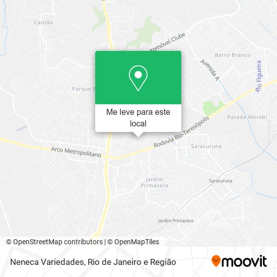 Neneca Variedades mapa