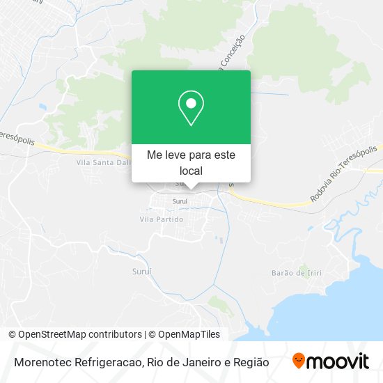 Morenotec Refrigeracao mapa