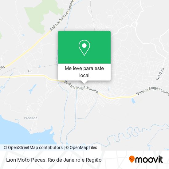 Lion Moto Pecas mapa