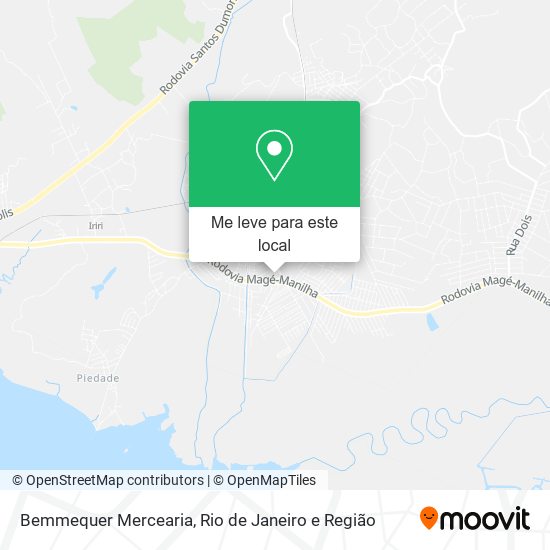 Bemmequer Mercearia mapa