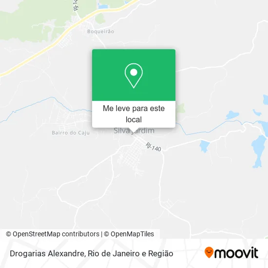 Drogarias Alexandre mapa
