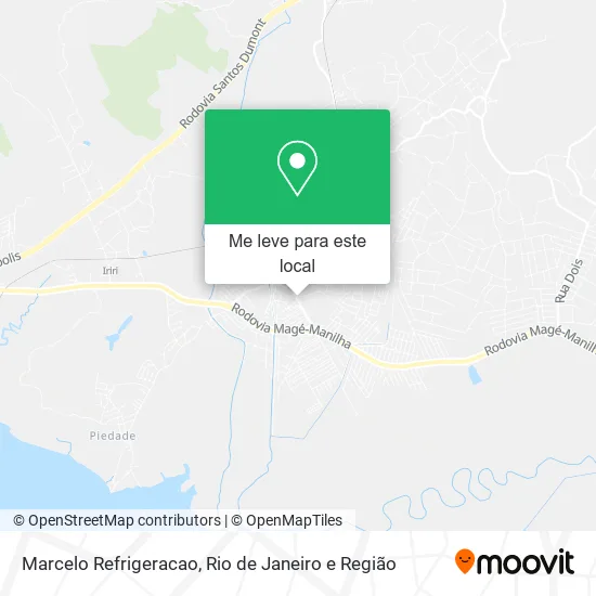 Marcelo Refrigeracao mapa