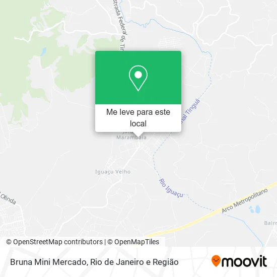 Bruna Mini Mercado mapa