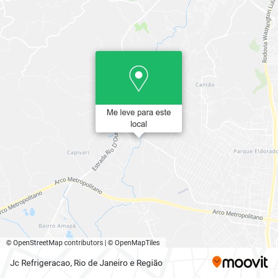 Jc Refrigeracao mapa