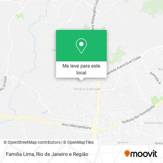 Familia Lima mapa