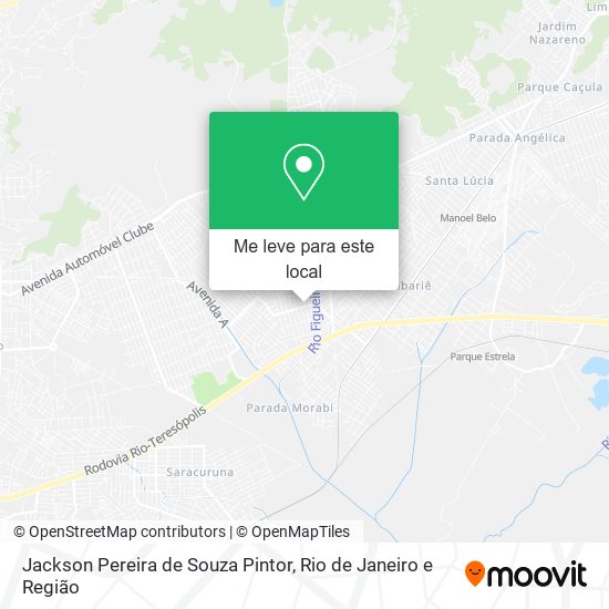 Jackson Pereira de Souza Pintor mapa