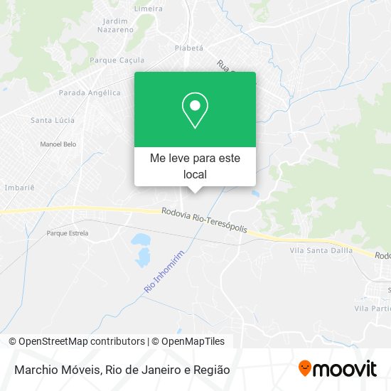 Marchio Móveis mapa