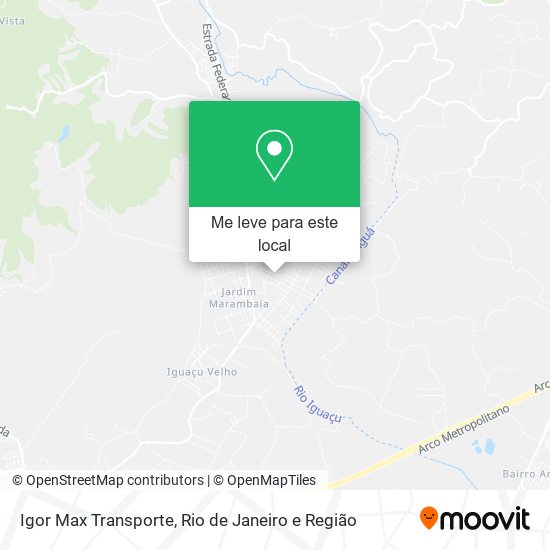 Igor Max Transporte mapa