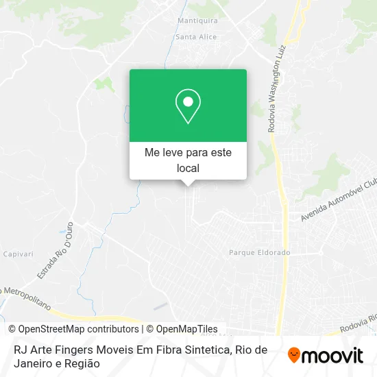 RJ Arte Fingers Moveis Em Fibra Sintetica mapa