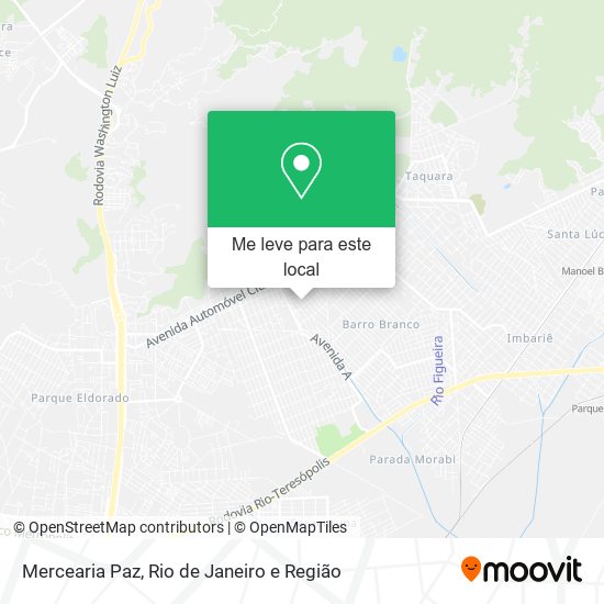 Mercearia Paz mapa