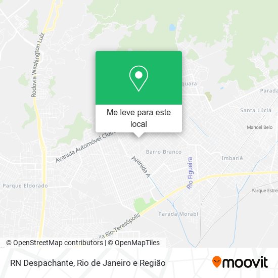 RN Despachante mapa