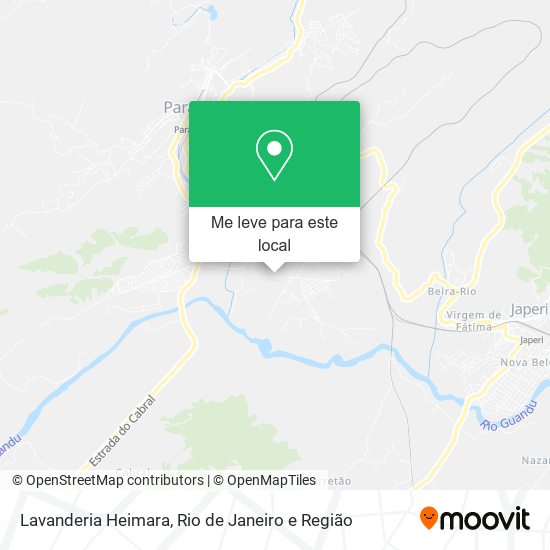 Lavanderia Heimara mapa