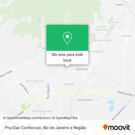 Pra Elas Confeccao mapa