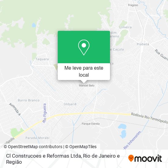 Cl Construcoes e Reformas Ltda mapa