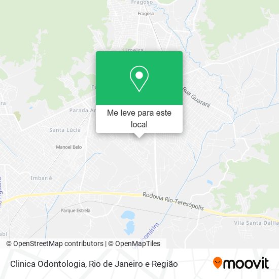 Clinica Odontologia mapa