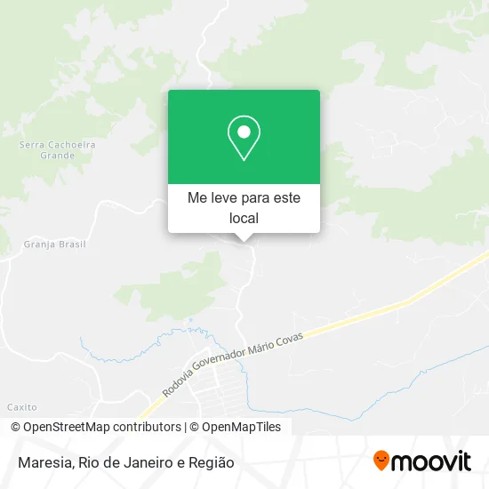 Maresia mapa