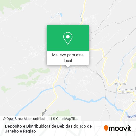 Deposito e Distribuidora de Bebidas do mapa