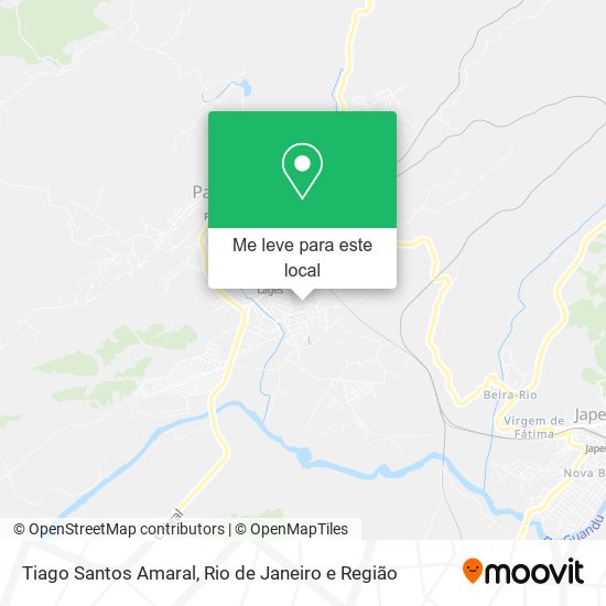 Tiago Santos Amaral mapa