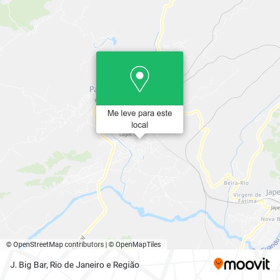 J. Big Bar mapa