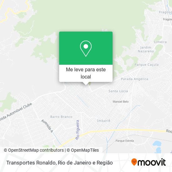 Transportes Ronaldo mapa