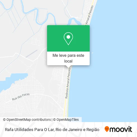 Rafa Utilidades Para O Lar mapa