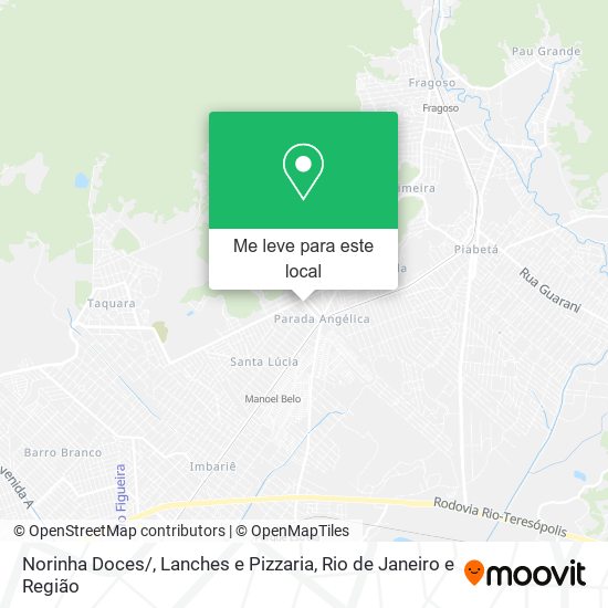 Norinha Doces / , Lanches e Pizzaria mapa