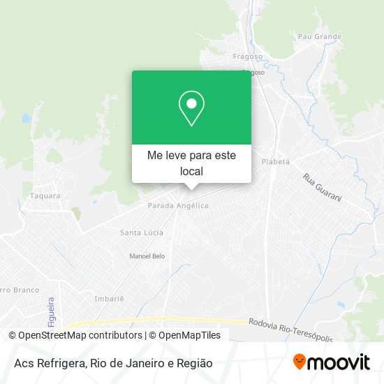 Acs Refrigera mapa