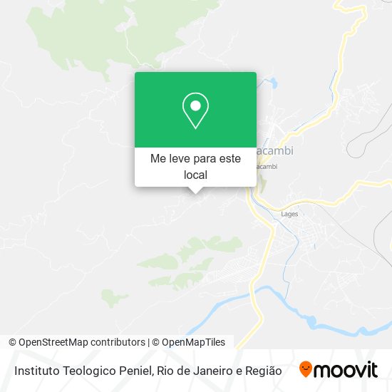 Instituto Teologico Peniel mapa