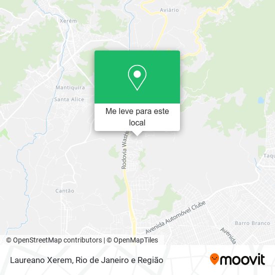 Laureano Xerem mapa