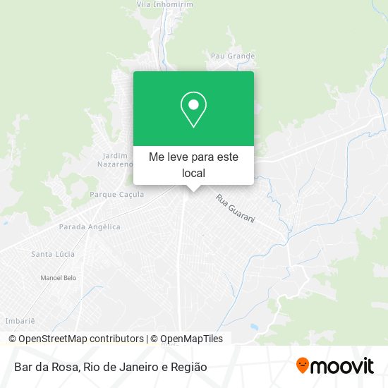 Bar da Rosa mapa