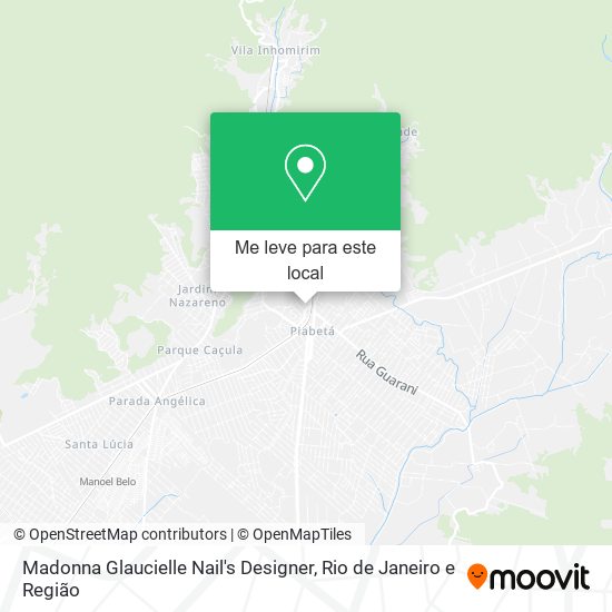 Madonna Glaucielle Nail's Designer mapa