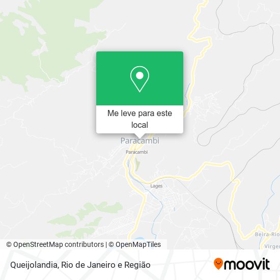 Queijolandia mapa