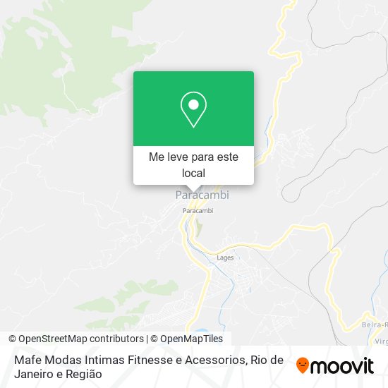 Mafe Modas Intimas Fitnesse e Acessorios mapa