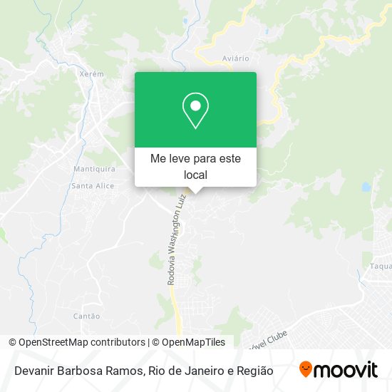 Devanir Barbosa Ramos mapa