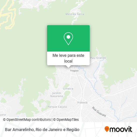 Bar Amarelinho mapa