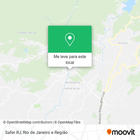 Safer RJ mapa