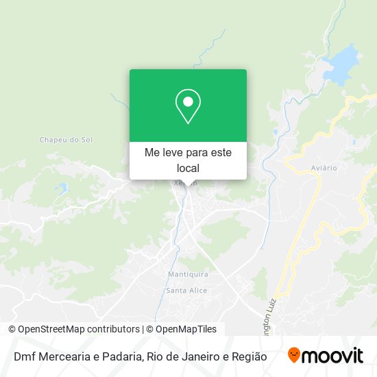 Dmf Mercearia e Padaria mapa