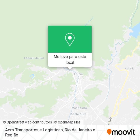 Acm Transportes e Logisticas mapa