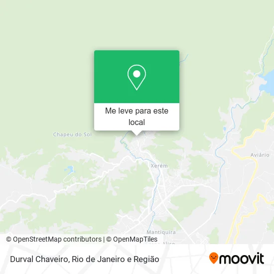 Durval Chaveiro mapa